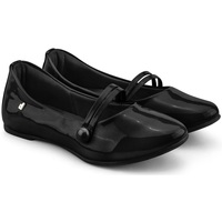 Pantofi Fete Balerin și Balerini cu curea Bibi Shoes Balerini Bibi Renascence Black Negru