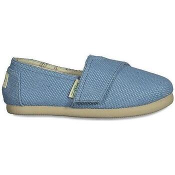 Pantofi Copii Espadrile Paez Kids Gum Classic - Panama Aqua albastru