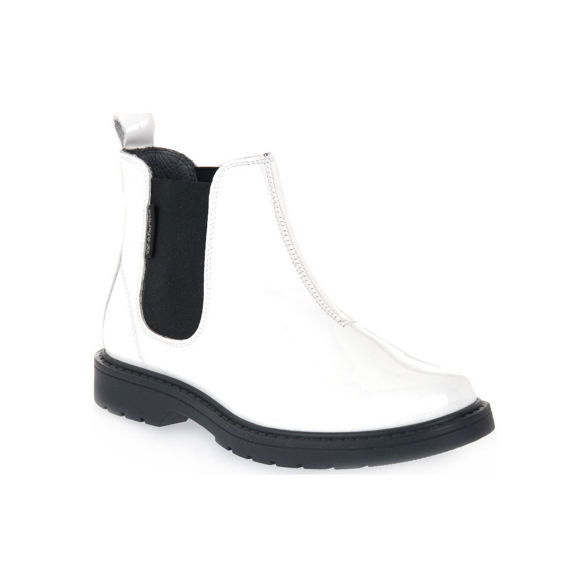 Pantofi Băieți Sneakers Naturino N01 PICCADILLY WHITE Alb