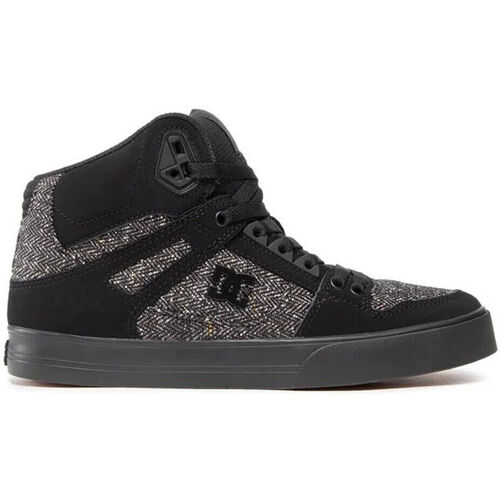 Pantofi Bărbați Sneakers DC Shoes Pure high-top wc ADYS400043 BLACK/BLACK/BATTLESHIP (KKB) Negru