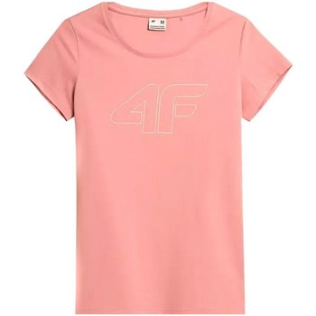 Îmbracaminte Femei Tricouri mânecă scurtă 4F TSD353 roz