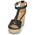 Pantofi Femei Sandale Lauren Ralph Lauren HALE ESPADRILLES CASUAL Negru