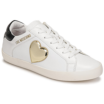 Pantofi Femei Pantofi sport Casual Love Moschino JA15402G1E Alb / Auriu / Negru