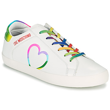 Pantofi Femei Pantofi sport Casual Love Moschino JA15442G1E Alb / Multicolor