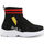 Pantofi Bărbați Sneakers Shone 1601-005 Black/Red Negru