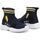 Pantofi Bărbați Sneakers Shone 1601-005 Navy/Yellow albastru