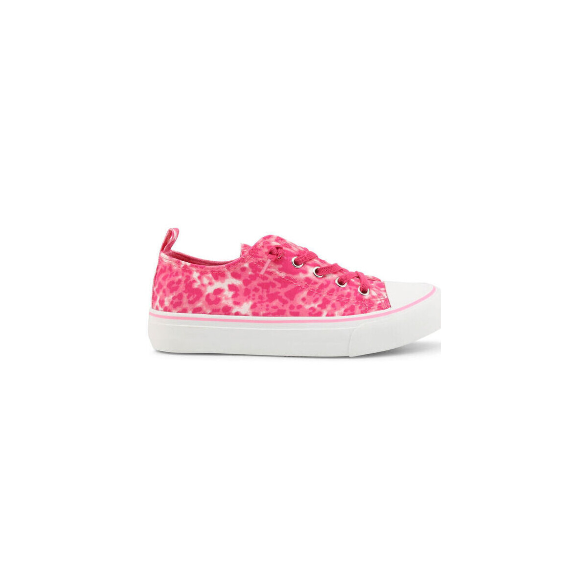 Pantofi Bărbați Sneakers Shone 292-003 Pink/Animalier roz