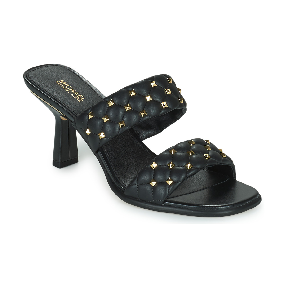 Pantofi Femei Papuci de vară MICHAEL Michael Kors AMELIA MULE Negru