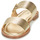 Pantofi Femei Papuci de vară MICHAEL Michael Kors SUMMER SANDAL Auriu