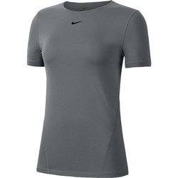 Îmbracaminte Femei Tricouri mânecă scurtă Nike Pro Gri
