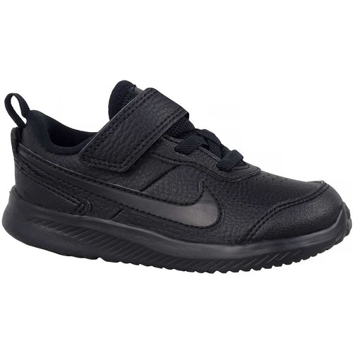 Pantofi Copii Pantofi sport Casual Nike Varsity Leather Negru