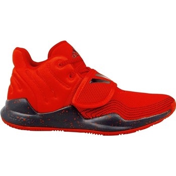 Pantofi Copii Ghete adidas Originals Deep Threat J roșu