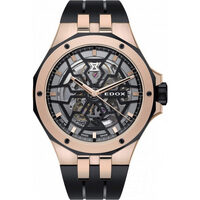 Ceasuri & Bijuterii Bărbați Ceasuri Analogice Edox 85303-357RN-NRN, Automatic, 43mm, 20ATM Auriu