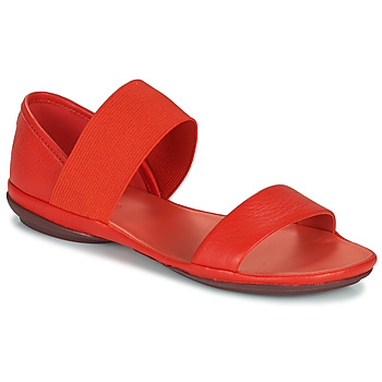 Pantofi Femei Balerin și Balerini cu curea Camper RIGN Roșu