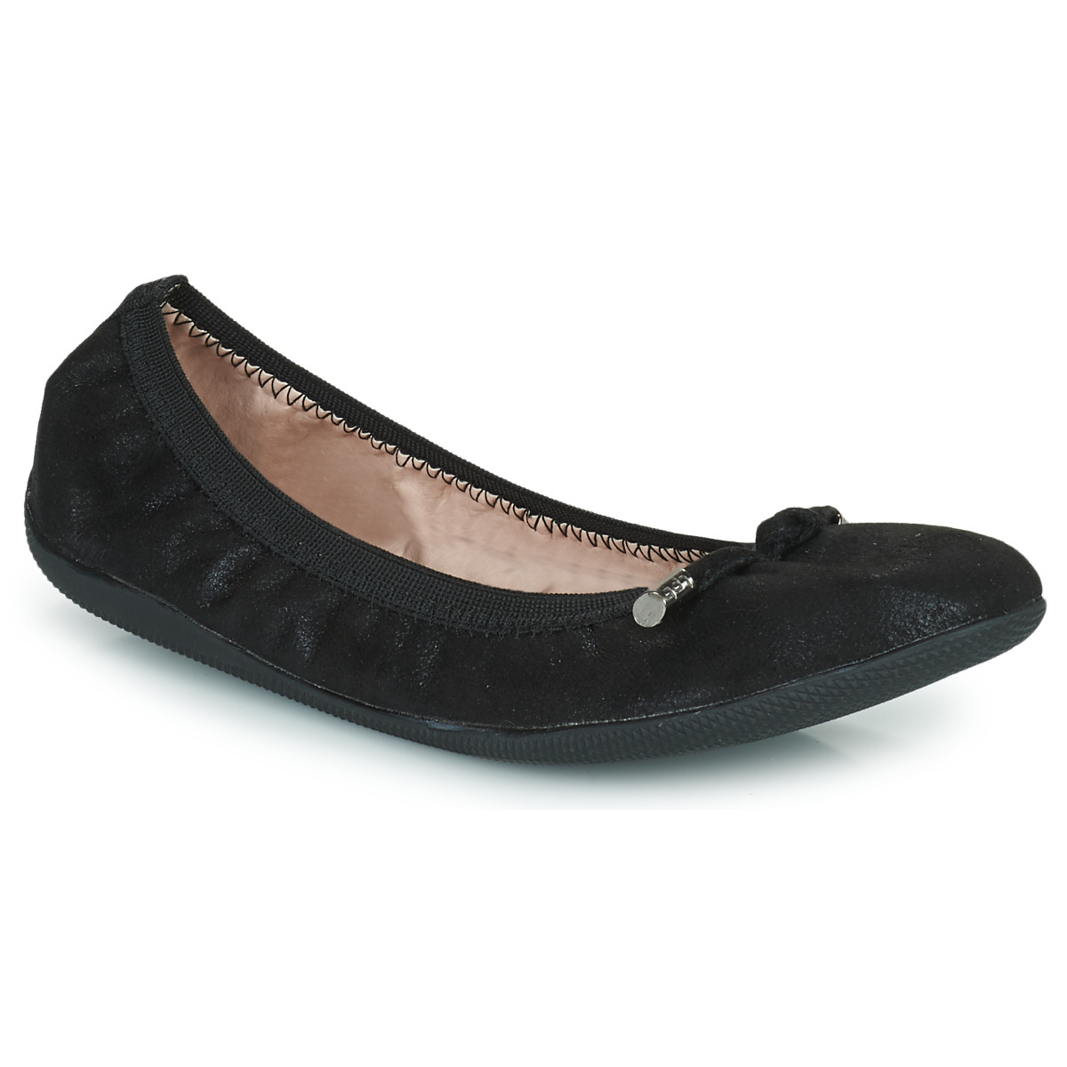 Pantofi Femei Balerin și Balerini cu curea Les Petites Bombes AVA Negru