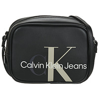 Genti Femei Genți  Banduliere Calvin Klein Jeans SCULPTED MONO CAMERA BAG Negru