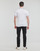 Îmbracaminte Bărbați Tricou Polo mânecă scurtă Calvin Klein Jeans TIPPING SLIM POLO Alb / Negru