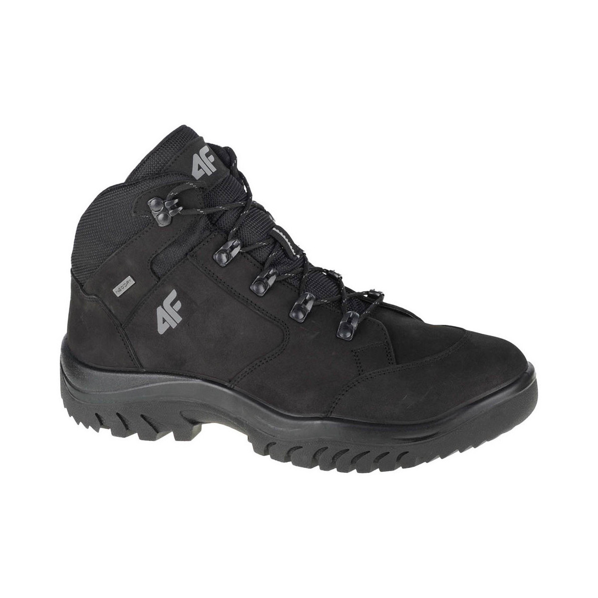 Pantofi Bărbați Drumetie și trekking 4F Men's Trek Negru
