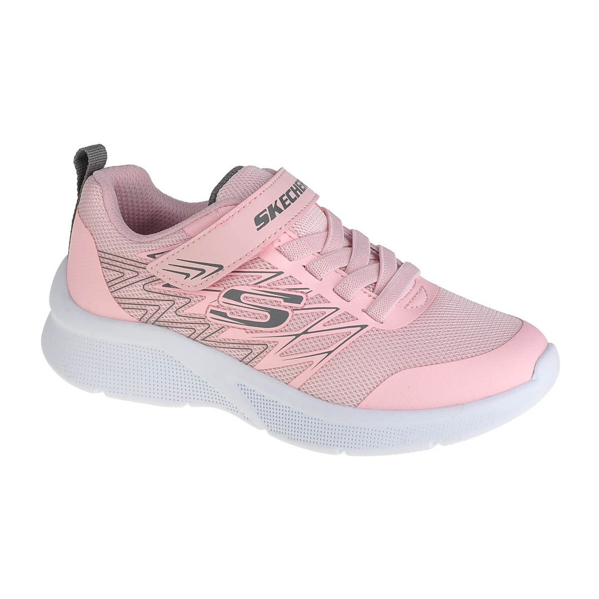 Pantofi Fete Pantofi sport Casual Skechers Microspec-Bold Delight roz