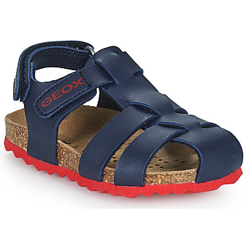 Pantofi Băieți Sandale
 Geox B SANDAL CHALKI BOY Albastru / Roșu