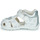 Pantofi Fete Sandale Geox B ELTHAN GIRL C Alb / Argintiu