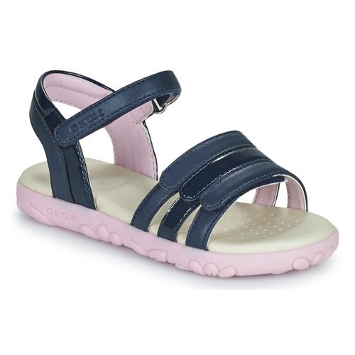 Pantofi Fete Sandale Geox J SANDAL HAITI GIRL Albastru