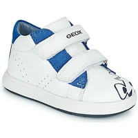 Pantofi Copii Pantofi sport Casual Geox B BIGLIA BOY Alb / Albastru