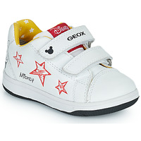 Pantofi Copii Pantofi sport Casual Geox B NEW FLICK BOY Alb / Roșu
