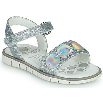 Pantofi Fete Sandale
 Chicco CARLY Argintiu