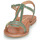 Pantofi Fete Sandale Les Tropéziennes par M Belarbi BADAZAR Verde / Auriu