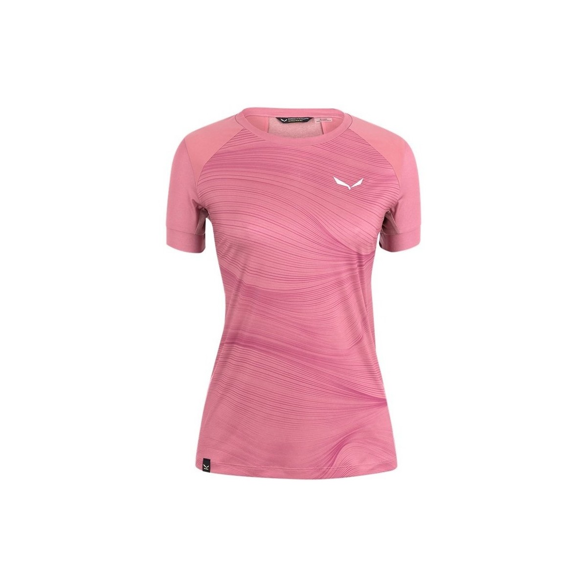Îmbracaminte Femei Tricouri mânecă scurtă Salewa Seceda Dry W roz