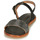 Pantofi Femei Sandale Neosens AURORA Negru / Argintiu