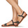 Pantofi Femei Sandale Neosens AURORA Negru / Argintiu