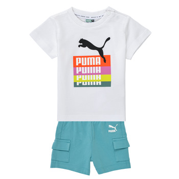 Îmbracaminte Copii Compleuri copii  Puma MINICATS PRIME SHORT SET Multicolor