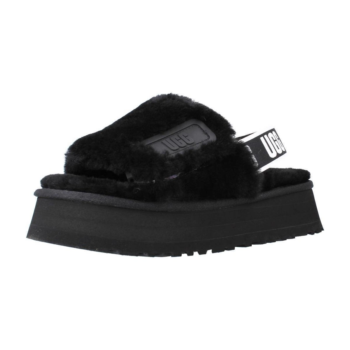 Pantofi Femei Papuci de casă UGG W DISCO SLIDE Negru