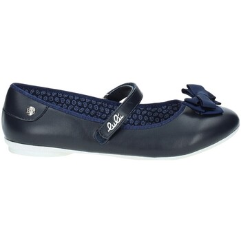 Pantofi Fete Balerin și Balerini cu curea Lulu LB020057S Albastru
