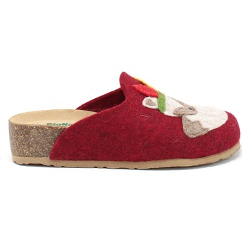Pantofi Femei Papuci de casă Bionatura 12FOX-I-FELBO503 roșu