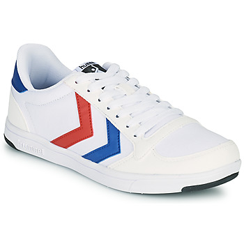 Pantofi Bărbați Pantofi sport Casual Hummel STADIL LIGHT CANVAS Alb / Albastru / Roșu