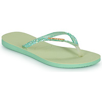 Pantofi Femei  Flip-Flops Havaianas SLIM GLITTER FLOURISH Verde