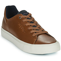 Pantofi Bărbați Pantofi sport Casual Tommy Hilfiger Premium Leather Vulcanized Coniac