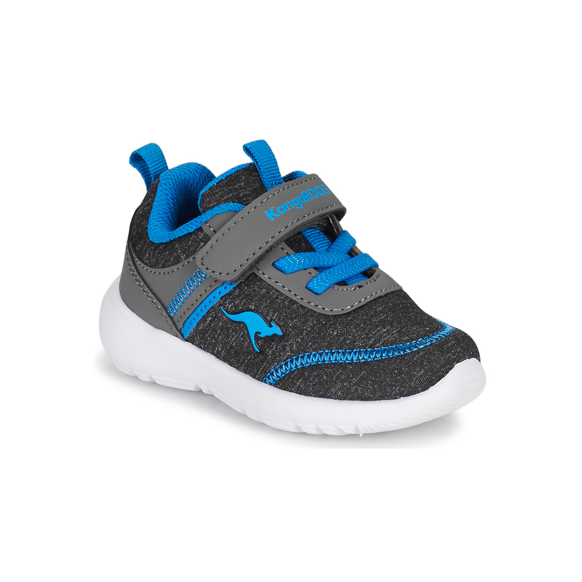Pantofi Băieți Pantofi sport Casual Kangaroos KY-Chummy EV Gri / Albastru