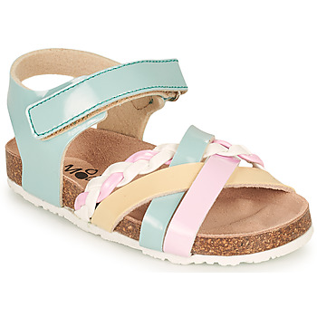Pantofi Fete Sandale
 Mod'8 KOENIA Albastru / Roz