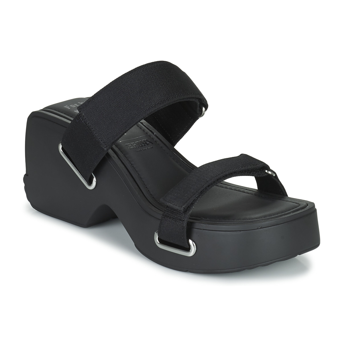 Pantofi Femei Papuci de vară Bronx Upp-date Negru