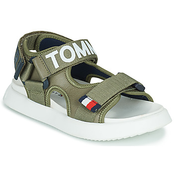 Pantofi Băieți Sandale Tommy Hilfiger KIRIEL Verde