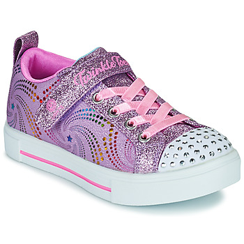 Pantofi Fete Pantofi sport Casual Skechers SPARKLE RAYZ Violet / Roz