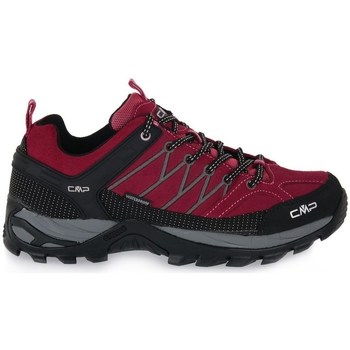 Pantofi Femei Drumetie și trekking Cmp Rigel roșu