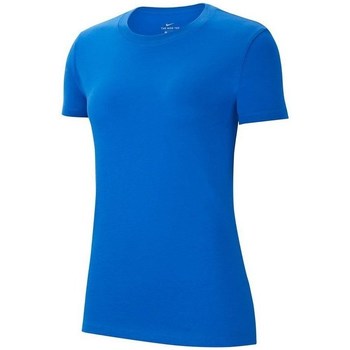 Îmbracaminte Femei Tricouri mânecă scurtă Nike Wmns Park 20 albastru