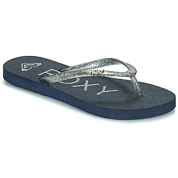 Pantofi Fete  Flip-Flops Roxy RG VIVA SPARKLE Albastru / Glitter