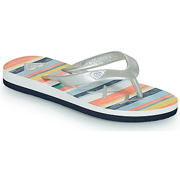 Pantofi Fete  Flip-Flops Roxy RG TAHITI VII Alb / Multicolor