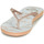 Pantofi Femei  Flip-Flops Roxy BERMUDA PRINT Alb / Nude